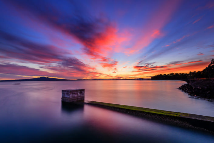 Hauraki Gulf seen from Tamaki Drive, Auckland